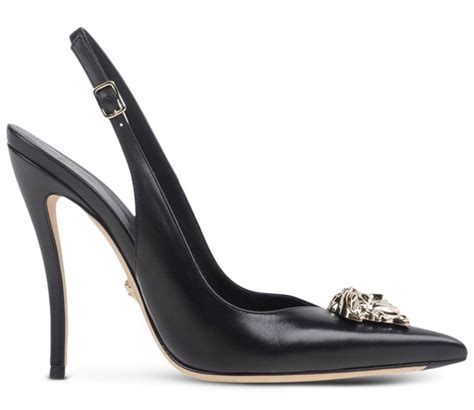 versace cipők|versace slingback shoes.